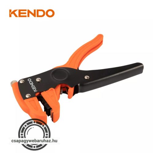KENDO automata kábelcsupaszító fogó 175mm 0,2-6,0mm AWG 24-10 No.11701