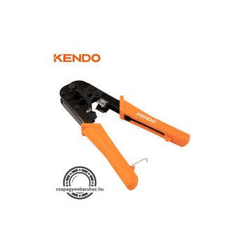   KENDO 2in1 moduláris telefon csatlakozó fogó 190mm RJ 11/12/45 No.11711