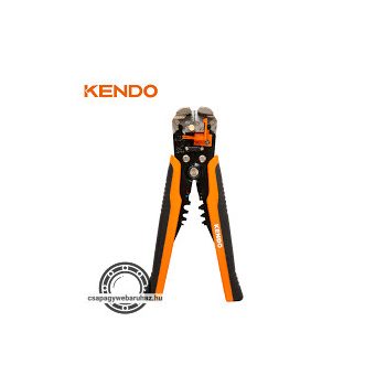  KENDO kábelcsupaszító és saruzó fogó 200mm 0,2-0,8mm2 11721