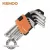 KENDO gömbvégű imbuszkulcs készlet 9r. SW1,5-10 CrV 20735