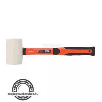 KENDO gumikalapács, üvegszálas 680g fehér No.25511
