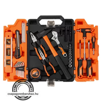 KENDO barkács szerszámkészlet 59r. kofferben No.90596