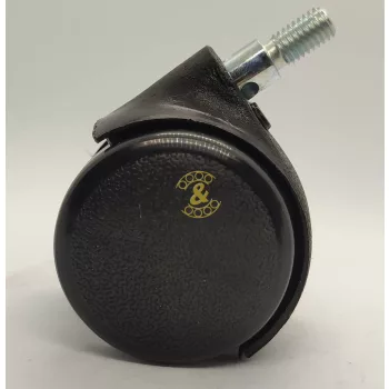 Műanyag bútorgörgő ,kerékátmérő=50/8