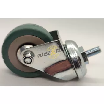   Szürke általános gumi futófelületű kerék siklócsapággyal  ,kerékátmérő=50 K37 csavarrla M8X15 , beépítési magasság:71 , teherbírás:40kg 