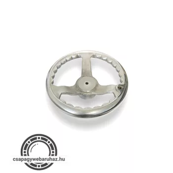   Kézikerék 3 küllős fém , átmérő:125mm , hajtókar nélkül , d2=M10