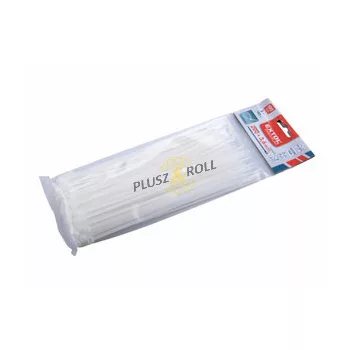 4.8X400 FEHÉR EXTOL kábelkötegelő