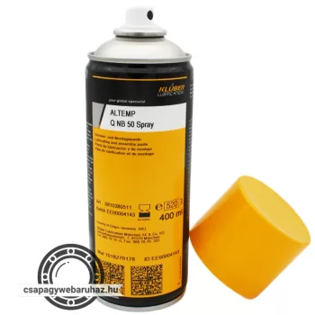   KLÜBER ALTEMP Q NB 50 spray 400ml , súrlódás útján rögzítő kötésekhez ajánlott kenő- és szerelőpaszta spray kiszerelésben