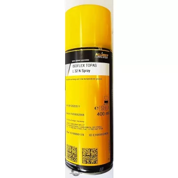   KLÜBER Isoflex Topas L 32 spray 400ml , alacsony hőmérsékletekre alkalmas speciális zsír spray kiszerelésben