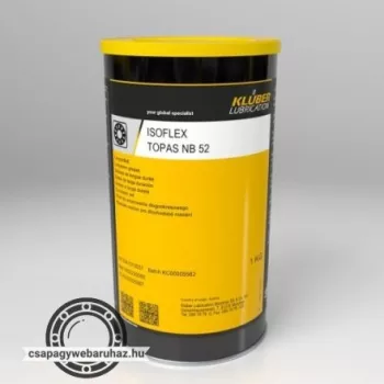   KLÜBER Isoflex Topas NB 52 1kg , szintetikus zsír sikló- és gördülőcsapágyakhoz