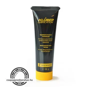   KLÜBER Klüberalfa YV 93-1202 50gr , speciális kenőanyag szelepekhez és szerelvényekhez