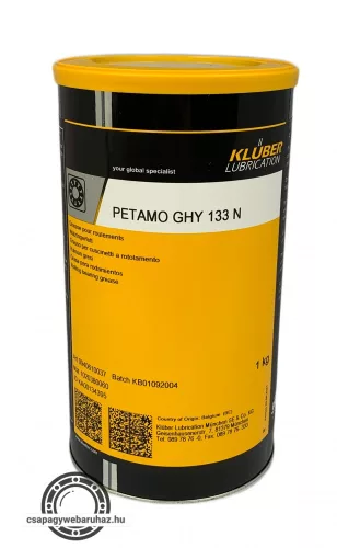 KLÜBER Petamo GHY 133 N 1kg , hosszú élettartamú, hőálló csapágyzsír