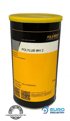 KLÜBER Polylub WH 2 1kg , többcélú zsír kedvező általános jellemzőkkel
