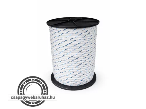 Műanyag kötél jelzőszálas 16mm 50 méter polipropylen , terhelhetőség:1200 kg