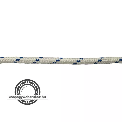 Műanyag kötél jelzőszálas 5mm 100 méter polipropylen , terhelhetőség:200 kg