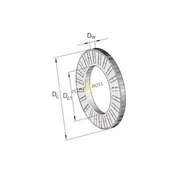 K 89311 INA axiális hengergörgős kosár