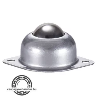   Golyós görgő LF26 , golyó átmérő:25,4mm , teherbírás:55kg , A=45 mm B=30,4 mm C=6,3 mm D=69x51 mm E=55,9-60,3 mm