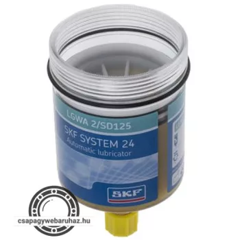   LGWA 2/SD125 SKF gázhajtású automata kenőberendezés , nagy terhelésű, különösen nyomásálló, széles hőmérséklet-tartományú csapágyzsírral töltve