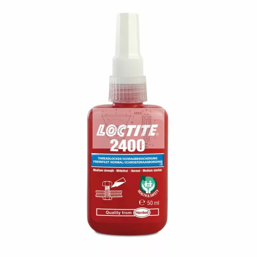 LOCTITE 2400 KÖZEPES SZILÁRDSÁGÚ CSAVARRÖGZÍTŐ 50ML