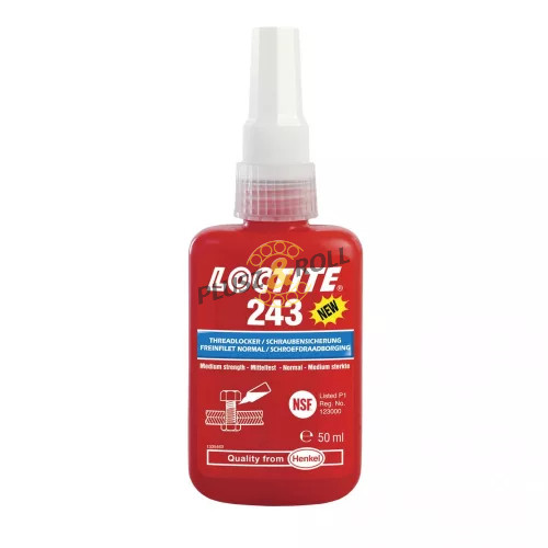 LOCTITE 243 KÖZEPES SZILÁRDSÁGÚ CSAVARRÖGZÍTŐ 250 ML