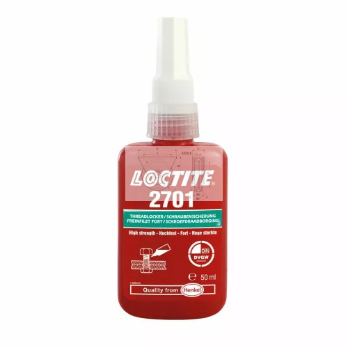 Loctite 2701 - Nagy szilárdságú csavarrögzítő 50ml