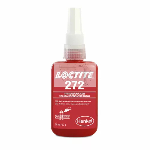 LOCTITE 272 NAGY SZILÁRDSÁGÚ CSAVARRÖGZÍTŐ 50 ML