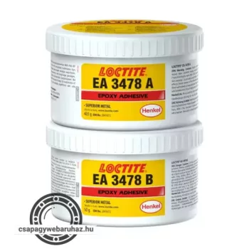   LOCTITE EA 3478 FIXMASTER 453gr , kétkomponensű ferroszilícium töltésű epoxigyanta