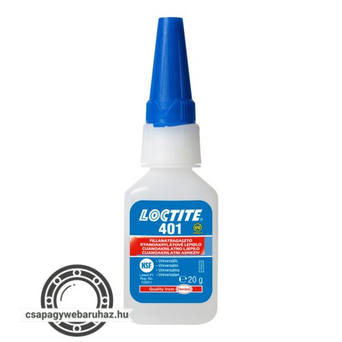 LOCTITE 401 20gr univerzális pillanatragasztó