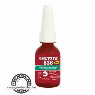   LOCTITE 638 10ml csapágyrögzítő , nagy szilárdságú és hőállóságú