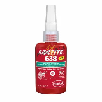 Loctite 638 50ML nagy szilárdságú és hőálló rögzítő 