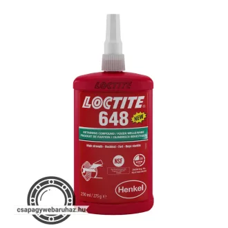   LOCTITE 648 250ml nagy szilárdságú olajtűrő és hőálló rögzítő