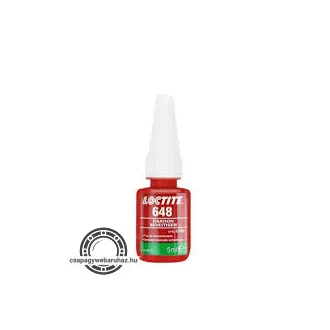   LOCTITE 648 5ml nagy szilárdságú olajtűrő és hőálló rögzítő
