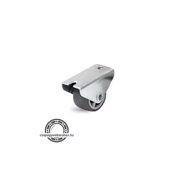   Talpas fiókgörgő , átmérő:30 mm , magasság:34 mm , teherbírás:35 kg
