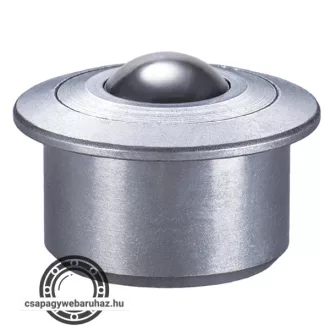   Golyós görgő M15A , golyó átmérő:15mm , teherbírás:60kg , A=24 mm B=9,5 mm C=4 mm D=31 mm E=21 mm ,rozsdamentes golyóval