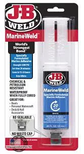 MARINE WELD J-B WELD 25ML , rugalmas, vízálló, benzinálló 