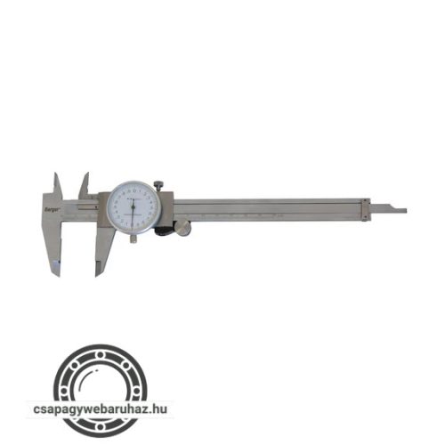 Mérőórás tolómérő mélységmérővel 200/0,02mm BERGER