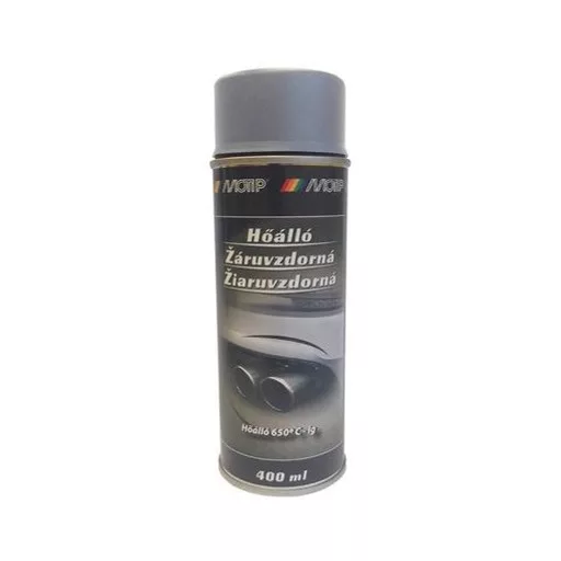 Motip Hőálló ezüst festék spray 400 ml , TES4032 , 650°C-ig