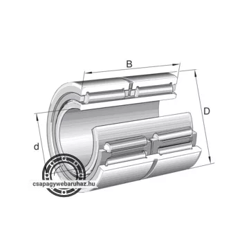 NA 6908 ZW XL INA tűgörgős csapágy