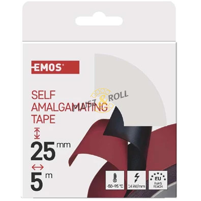 Emos F52502 25mm/5m fekete vulkanizáló szalag