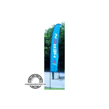   Heron kültéri STRANDZÁSZLÓ 3,4m-es rúdhoz  - csak a zászlós része talp és árbóc nélkül!