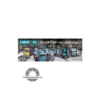   molinó, HERON áramfejlesztő, 80×200cm,  PVC ringlizve, kül- és beltérre - ÚJ