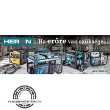 molinó, HERON áramfejlesztő, 80×200cm,  PVC ringlizve, kül- és beltérre - ÚJ