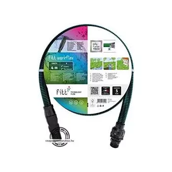   PVC szívótömlő készlet lábszeleppel , 6bar 4m FITT ASPIRFLEX