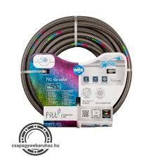 PVC locsoló tömlő 19/26 8BAR 50M FITT NTS WATER , csavarodás mentes , 6 rétegű