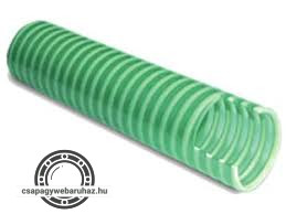 PVC szívó-nyomótömlő zöld 60/67mm 5bar