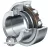 RAE 50-XL-NPP-FA106 INA golyóscsapágy , zajcsökkentett kivitel , egyenes palást