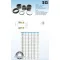 SG2/30 30x48,5x42,7/45x7,5 csúszógyűrűs tömítés