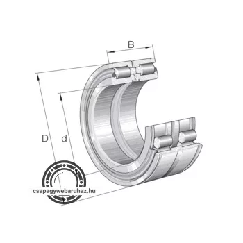 SL 04 5004 PP INA hengergörgős csapágy