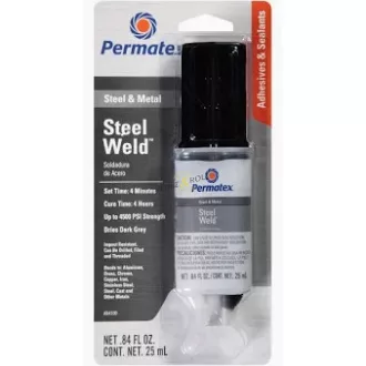 Permatex Steel Weld Epoxi ragasztó fémekhez, 4 perc, 25 ml