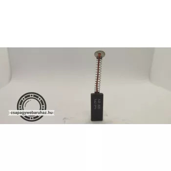 Szénkefe 5X10X25 drótos rugós tányéros