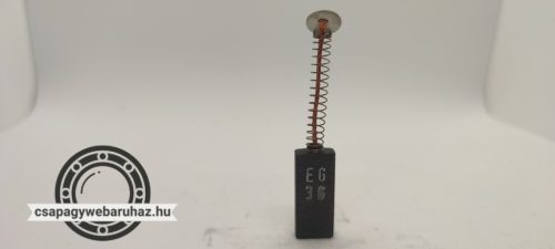 Szénkefe 5X10X25 drótos rugós tányéros